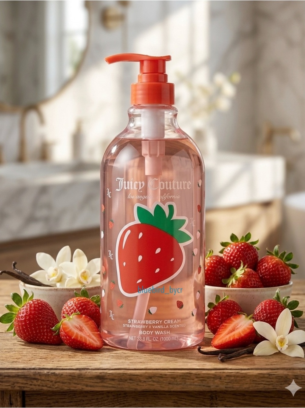 Juicy Couture Strawberry Cream Body Wash